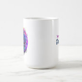 Etherische mooie vrouw nooit stoppen met dromen koffiemok (Center)