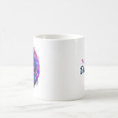 Etherische mooie vrouw nooit stoppen met dromen koffiemok (Center)