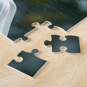 Etherische mystieke fee en goudstof legpuzzel (Zijkant)