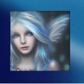 Etherische mystieke fee meisje perfect poster