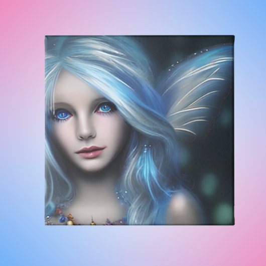 Etherische mystieke fee meisje perfect poster