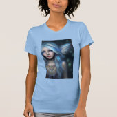 Etherische mystieke fee meisje t-shirt (Voorkant)