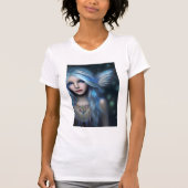 Etherische mystieke fee meisje t-shirt (Voorkant)