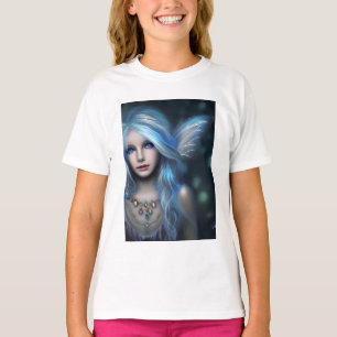 Etherische mystieke fee meisje t-shirt
