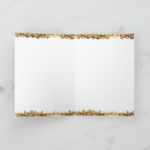 Etherische mystieke godin in goud kaart (Binnen)