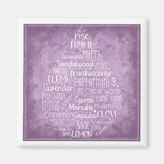 Etherische olie drop magneet (Voorkant)