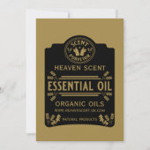 Etherische olie geuren aankondiging (Voorkant)