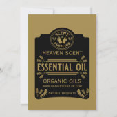 Etherische olie geuren aankondiging (Achterkant)