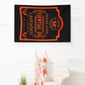 Etherische olie geuren spandoek (Insitu)