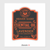 Etherische olie geuren sticker (Vel)