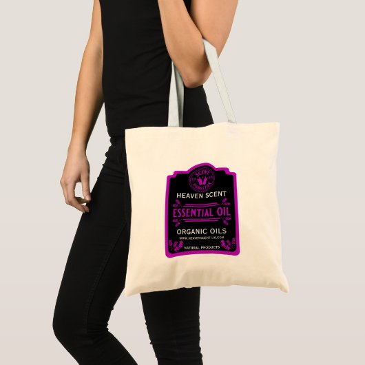 Etherische olie geuren tote bag (Voorkant (product))