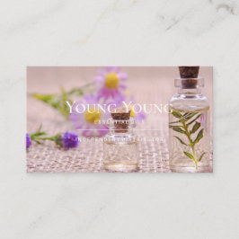 Etherische Oliën Aromatherapie Visitekaartje
