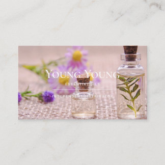 Etherische Oliën Aromatherapie Visitekaartje