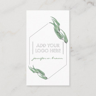 Etherische oliën Eucalyptus aangepast logo groen b Visitekaartje