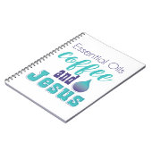 Etherische oliën koffie en Jezus Notitieboek (Linkerzijde)