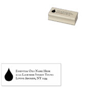 Etherische Oliën Waterdruppel Rubberstempel (Gestempeld)
