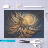 Etherische ontsnappingen, Golden Dreamcatcher Star Tissuepapier (Craft)