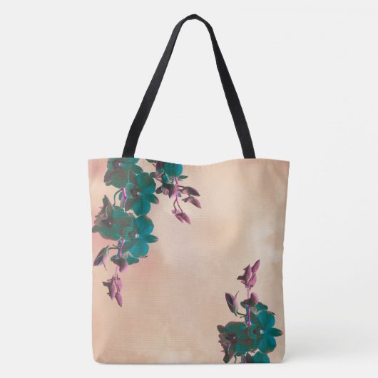 etherische orchideeën-Tas Tote Bag (Achterkant)