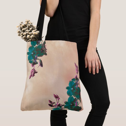etherische orchideeën-Tas Tote Bag (Dichtbij)