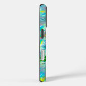 ETHERISCHE Paardenbloemen in Neon Dreamscape Case-Mate iPhone Case (Achterkant / Rechts)