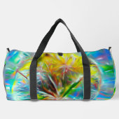 ETHERISCHE Paardenbloemen in Neon Dreamscape Plunjezak (Achterkant)