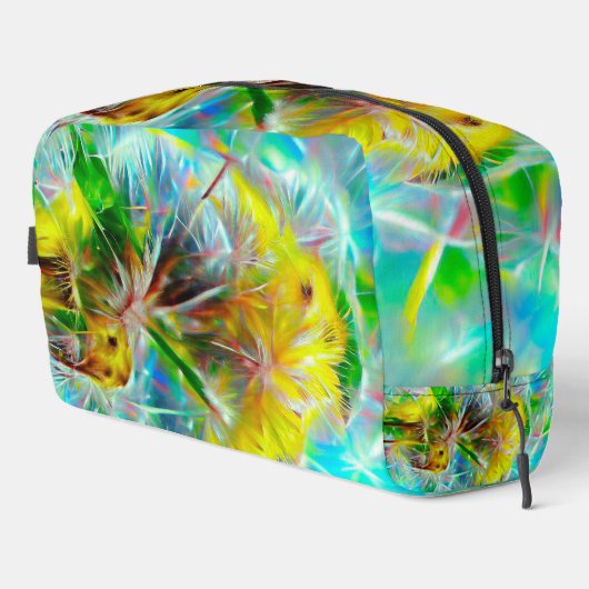 ETHERISCHE Paardenbloemen in Neon Dreamscape Toilettasje (Rechterhoek)