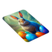 Etherische Paashaas met Eieren Bos Magneet (Rechterzijde)