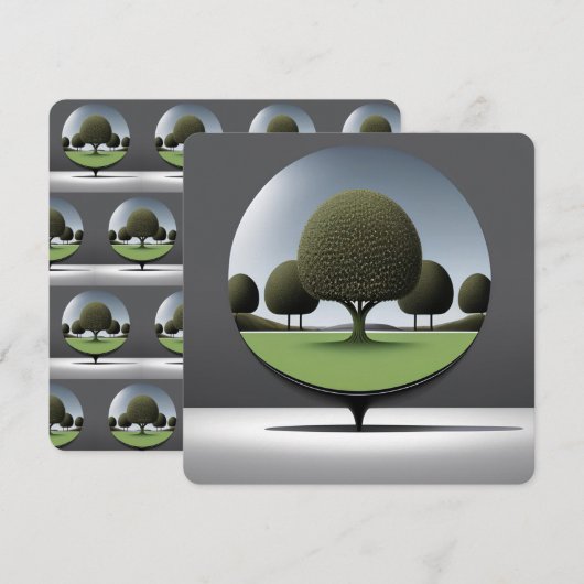 Etherische paradox: het morele raadsel kaart (Voorkant / Achterkant)