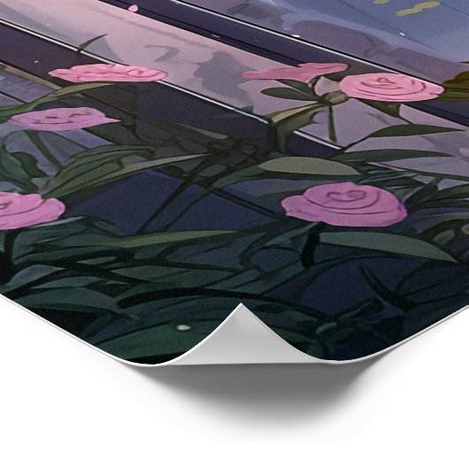 Etherische passage anime poster (Hoek)