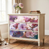 Etherische Pastel Lavendel Hydrangea Decoupage Tissuepapier