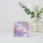 etherische pioenvlieg contactkaartje (Staand voorkant)