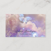 etherische pioenvlieg visitekaartje (Voorkant)