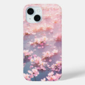 Etherische roze bloesems die op het water drijven Case-Mate iPhone case (Achterkant)
