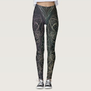 Etherische Schemering Mandala Broek Leggings