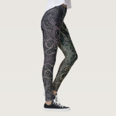 Etherische Schemering Mandala Broek Leggings (Rechts)
