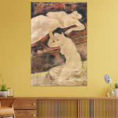 Etherische schoonheden" canvas afdruk (Insitu (Woonkamer))