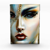 Etherische schoonheid Gouden Godin Fotoblokken (Voorkant)