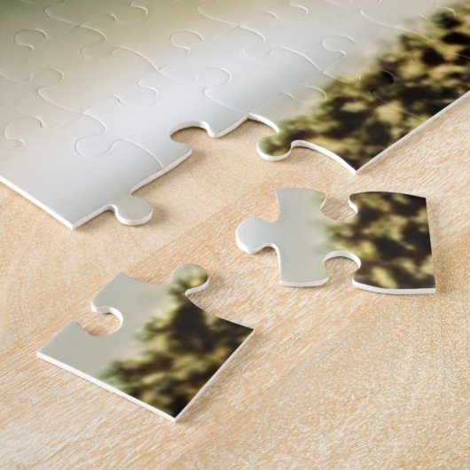 Etherische schoonheid Gouden Godin Legpuzzel (Zijkant)