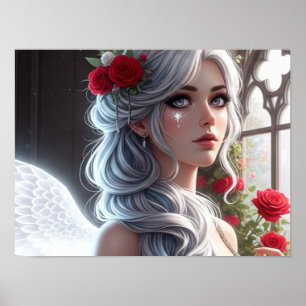 Etherische schoonheid poster