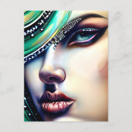 Etherische schoonheid Sparkly Jewels Briefkaart