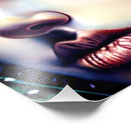 Etherische schoonheid Sparkly Jewels Foto Afdruk (Hoek)