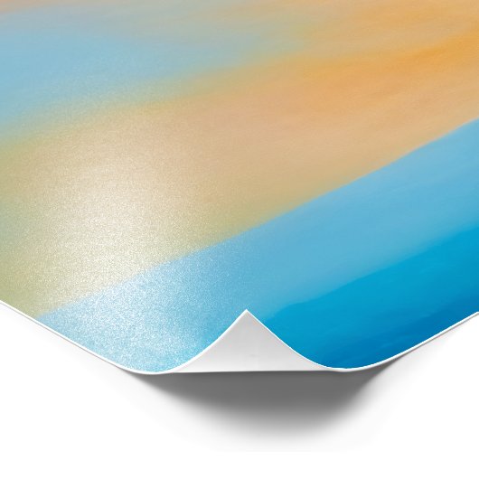 Etherische sereniteit foto afdruk (Hoek)