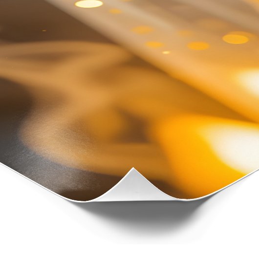 etherische sluiergloed perfect poster (Hoek)