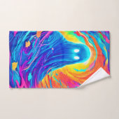 Etherische Spookachtige Creatie Bad Handdoek (Handdoek)