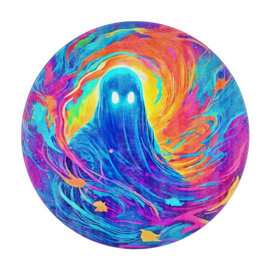 Etherische Spookachtige Creatie Snijplank (Voorkant)