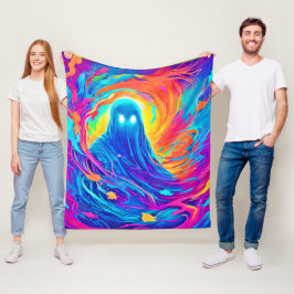 Etherische Spookachtige Schepping Fleece Deken