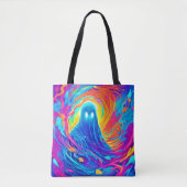 etherische spookachtige schepping tote bag (Voorkant)