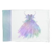 etherische sprookjesjurk | Rainbow Ombre Pastel Sh Kussensloop (Voorkant)