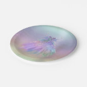 etherische sprookjesjurk | Rainbow Ombre Pastel Sh Papieren Bordje (Gekanteld)