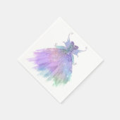 etherische sprookjesjurk | Rainbow Ombre Pastel Sh Servet (Hoek)